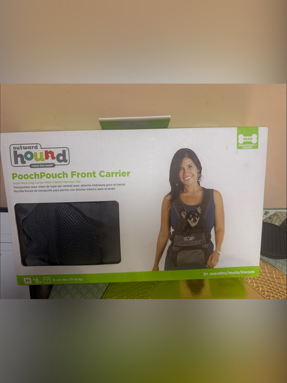 Outward Hound Dog Carrier for medium sized dog new in box